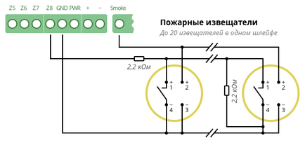 Підключення пожежних датчиків - сі-норд - технічна підтримка