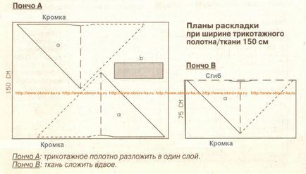 Пончо своїми руками, обновка своїми руками