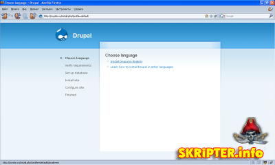 Instrucțiuni pas-cu-pas - cum se instalează și se configurează drupal