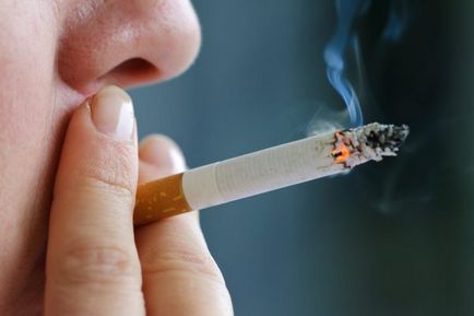 Dupa fumat, presiunea si presiunea de tratament sunt crescute