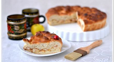 Пісний пиріг з яблуками різні рецепти з покроковим фото
