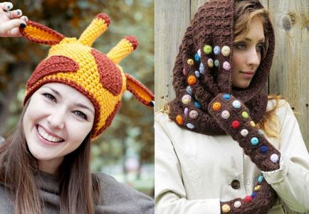 Pălării tricotate pentru femei, bărbați și copii