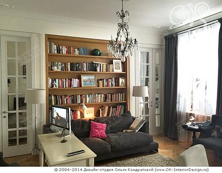 Tervezési elveket rendezési a nappali, a világítás és a bútorok, belsőépítészeti fotó 2017