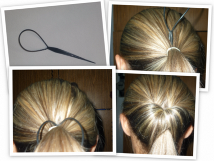 Пристосування для укладання волосся з аліекспресс петлі для - вивернутого - хвоста і - бублики - для