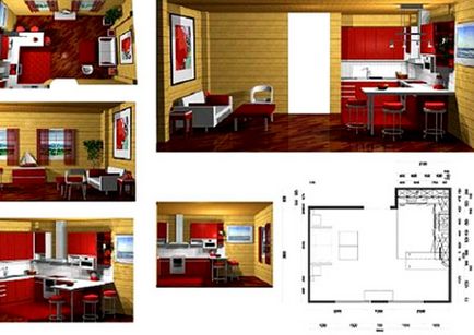 Proiectarea de apartamente de design interior folosind programe