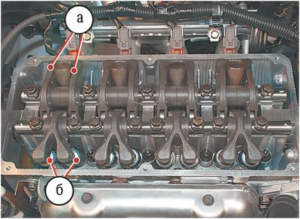 Перевірка, промивка і заміна гидрокомпенсаторов зазорів в механізмі приводу клапанів