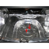 Consumul de material pentru izolare completă a zgomotului Chevrolet aveo, sedan Chevrolet Aveo