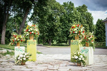Роздільна весілля в українському стилі сергей та анна