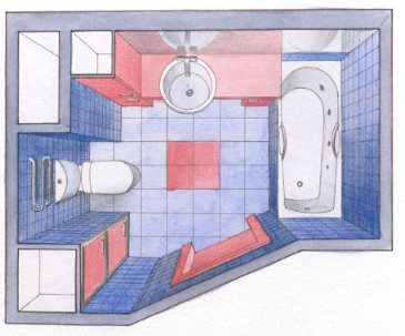 Ремонт ванної кімнати в хрущовці