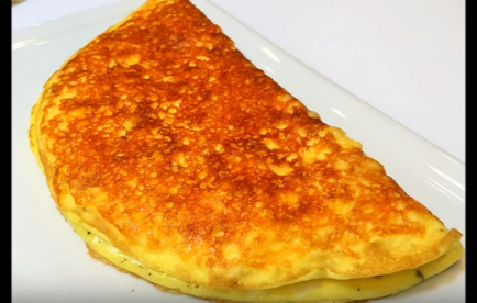 Omelet cu rețete de lapte