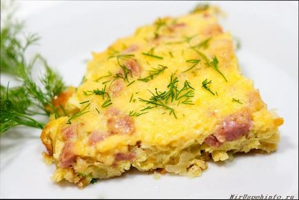 Omelet cu rețete de lapte