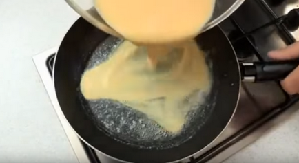 Receptje omlett tej