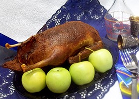 Рецепт качка в соєво-часниковому соусі