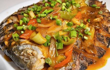 Риба на гриль-сковороді - покроковий рецепт з фото на