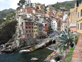 Riomaggiore, és az út a szeretet Cinque Terre (Olaszország, Liguria)