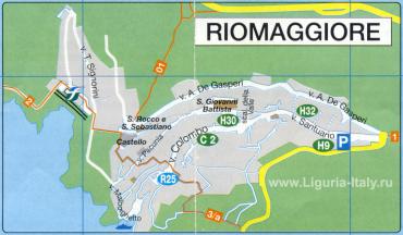 Riomaggiore și drumul iubirii din Cinque Terra (Italia, liguria)