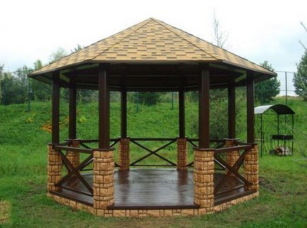 Rotunda az országban -, hogyan kell építeni - tervezés és építés (tervezés) Rotunda az országban -, hogyan kell építeni - és design ház
