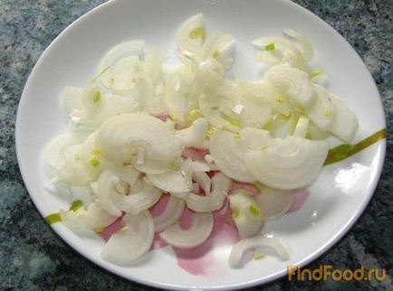 Салат з червонокачанної капусти з куркою рецепт з фото