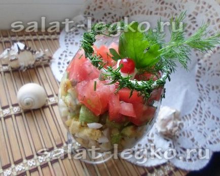 Salata de salata cu reteta de dovlecel cu fotografie