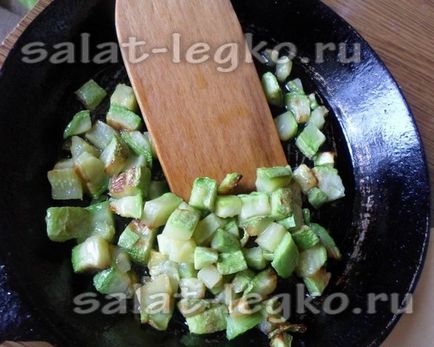 Salata de salata cu reteta de dovlecel cu fotografie