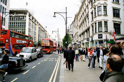 Найвідоміші вулиці лондона