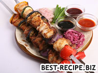 Shish kebab din ceapă cu ceapă - kebab shish din joc - rețete de feluri de mâncare, secrete de bucătărie - mâncare, gătit,
