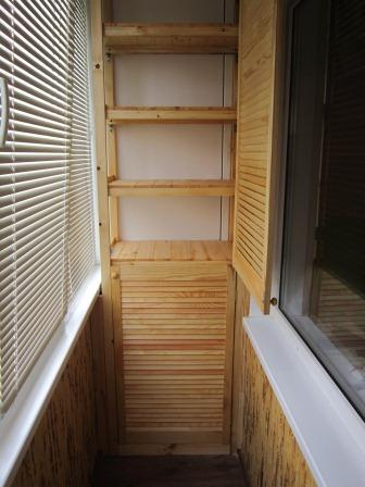 Системи зберігання і шафи на балкон - 30 ідей