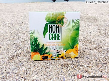 Скраб для тіла noni care sugar body scrub цукровий з aha кислотами - «скраб для тіла з кислотами!