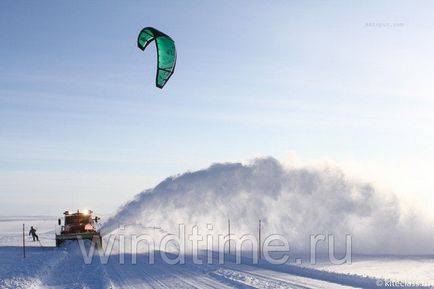 Snowkiting pentru începători