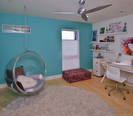 Interiorul modern și designul ideilor de camere de interior pentru tineret