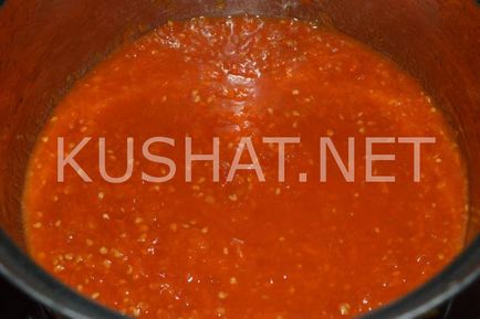 Спаржева квасоля в томатному соусі на зиму