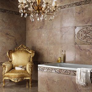 Стиль бароко в ванній кімнаті