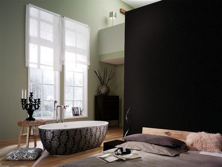 Стиль інтер'єру бароко в ванній кімнаті - фото ідеї