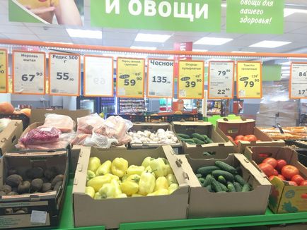 Supermarket vs piață unde este mai profitabil să cumpărați legume