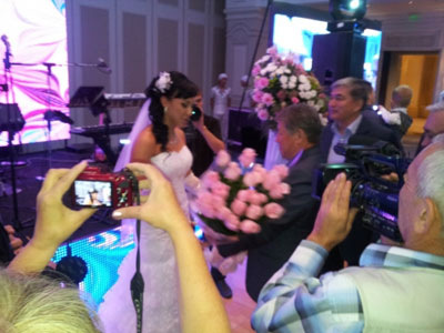Nunta lui Ilya Ilina a fost ținută într-unul din restaurantele din Almaty (foto)