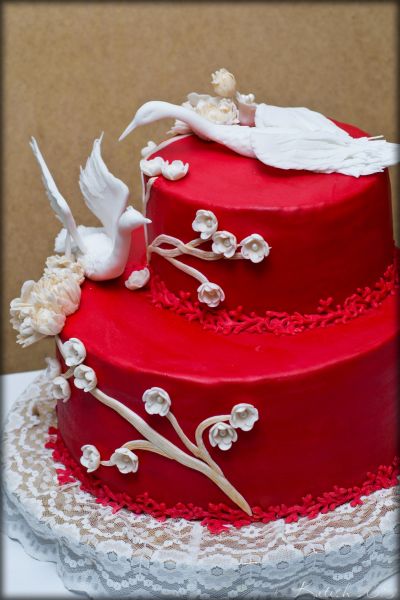 Esküvői torta (cake) esküvői torta