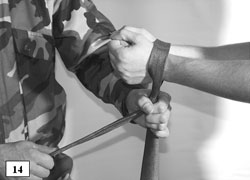 Binding kötél és más improvizált eszközökkel, sport & amp; dom