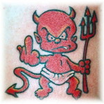 Devil tatuaje, fotografii și schițe