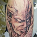 Devil tatuaje, fotografii și schițe