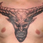 Devil tatuaje, fotografii și schițe