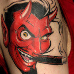 Devil tatuaje, fotografii și schițe