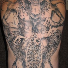 Tattoo Devil este sensul unui simbol pentru fete și băieți