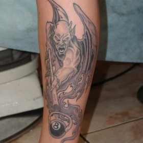 Tattoo Devil este sensul unui simbol pentru fete și băieți