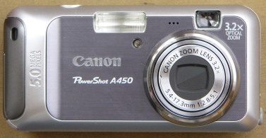 Test-review canon powershot a450 - o cameră de familie