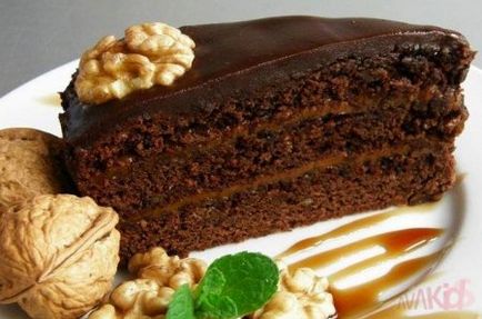 Cake „Prága” - receptek képekkel