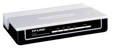 Tp-link td-8817 - setare megalină