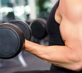 Gyakorlat súlyokkal kezdőknek (edzés bicepsz súlyzókkal) Gyakorlat súlyokkal kezdőknek