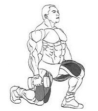 Exerciții cu gantere la domiciliu swing biceps, triceps, umeri, piept, spate și picioare la domiciliu