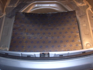 Rezgés és zaj szigetelés hátsó csomagtartó belső, toyota (trunk) Rezgés és zaj-szigetelés a kabin trunk tompa, toyota