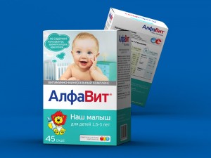 Vitamina alfabet pentru compoziția copiilor și indicații de utilizare